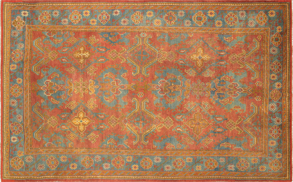 Turkish small outlet area rug, Oushak rug, Vintage rug, Natural dye, Handwoven rug 1.8x3.7 ft Area rug, Antique rug No:SR015