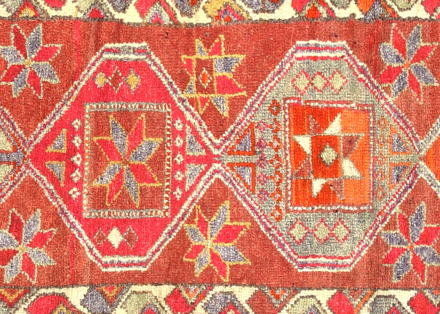 Vintage Turkish Oushak Runner - 2'10" x 10'9"